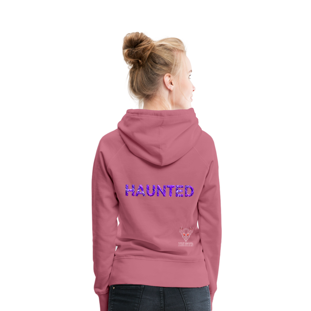 Women Hoodie Violet Whispers Essence - Malve