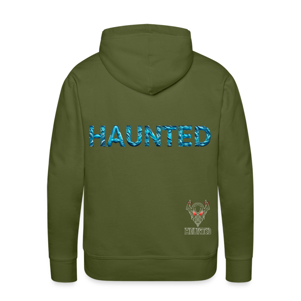 Men Hoodie Aqua Depth Elixir - Olivgrün