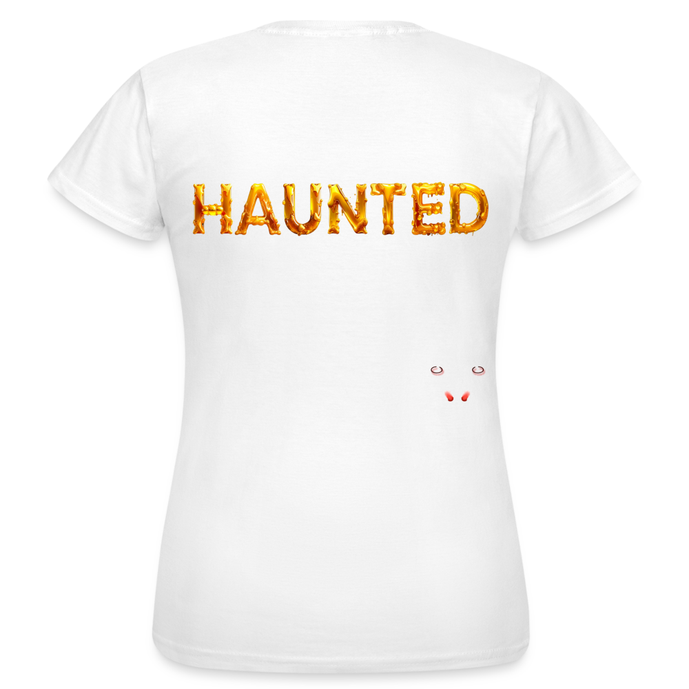 Women T-Shirt Golden Nectar Glow - Weiß