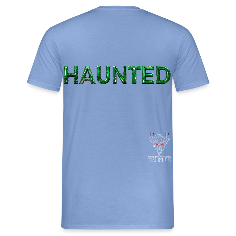 Men T-Shirt Mystic Emerald Dew - carolina blue