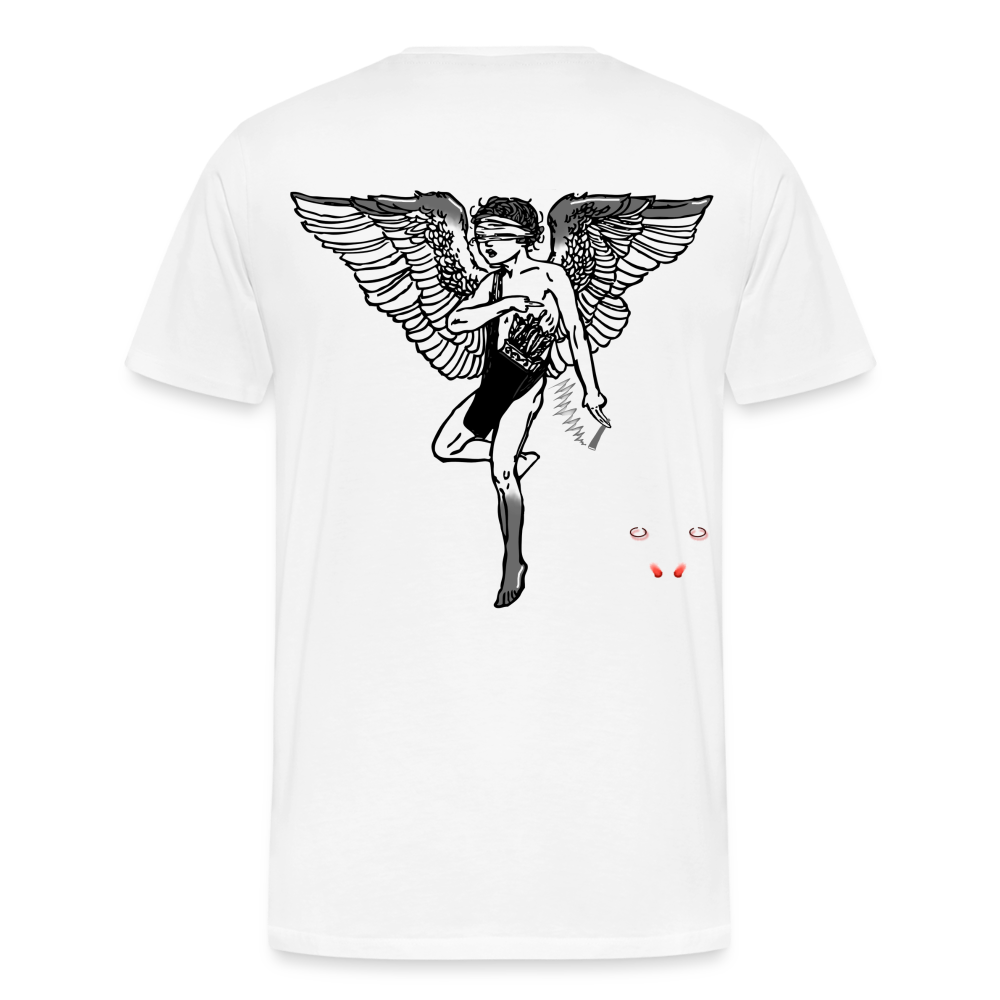 Men T-Shirt Angel - Weiß
