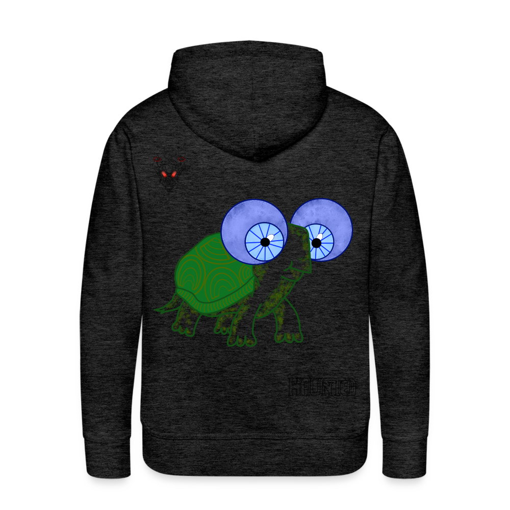 Men Hoodie Turtle - Anthrazit