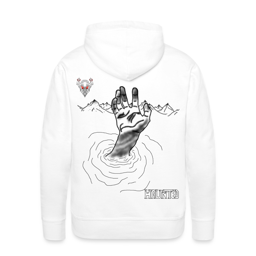 Man Hoodie Drowning - Weiß