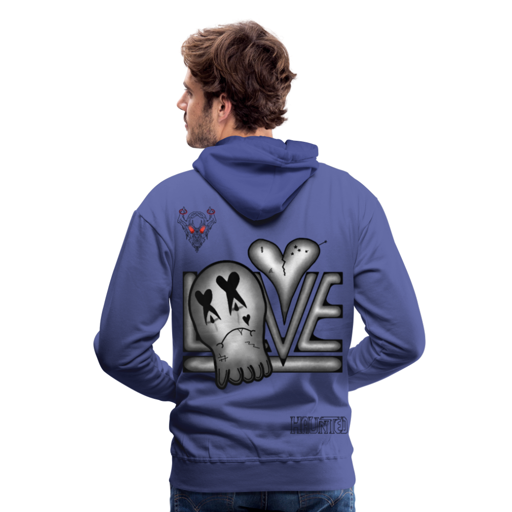 Man Hoodie LOVE - Königsblau