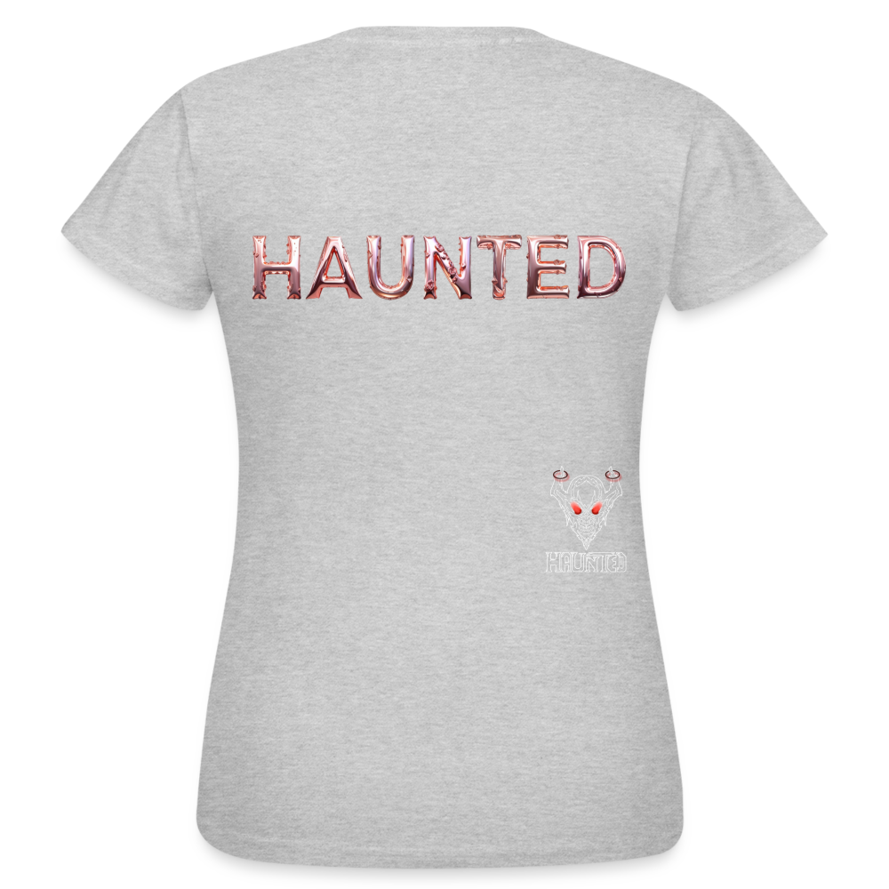 Women T-Shirt Rose Gold Radiance - Grau meliert