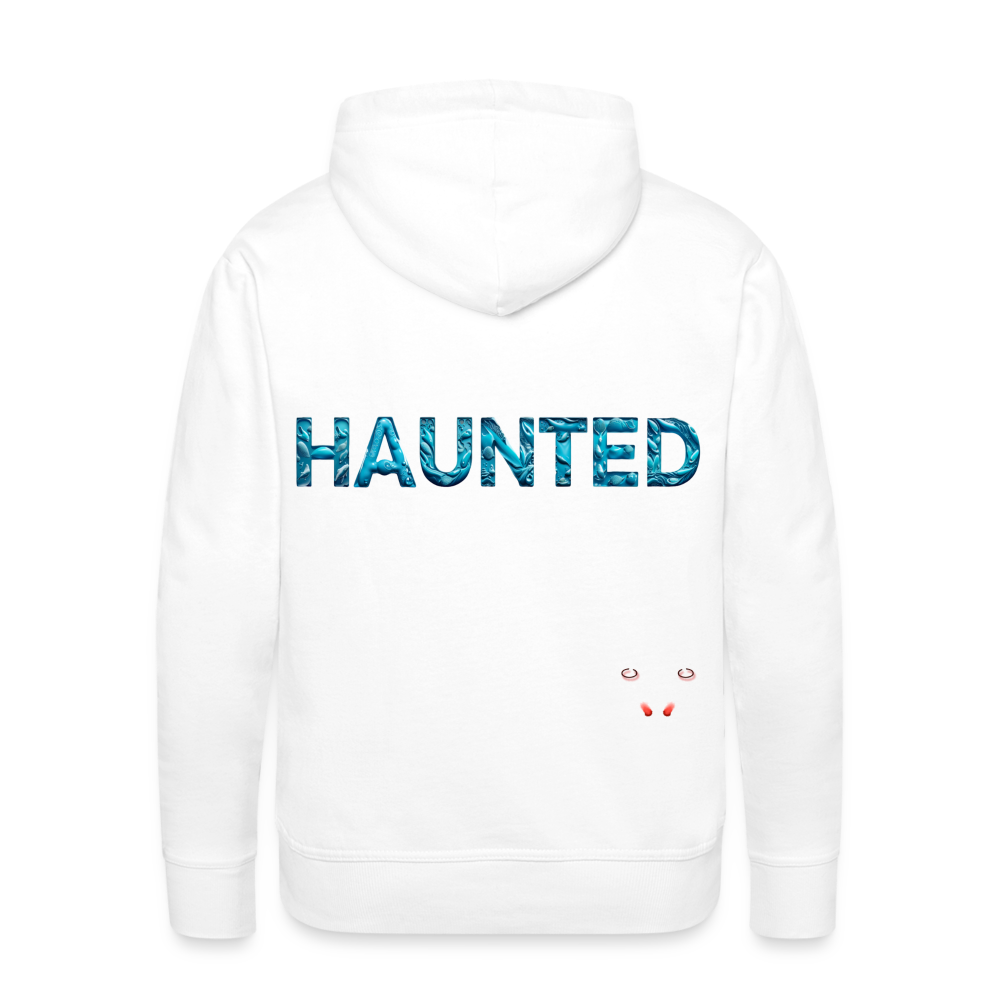 Men Hoodie Aqua Depth Elixir - Weiß