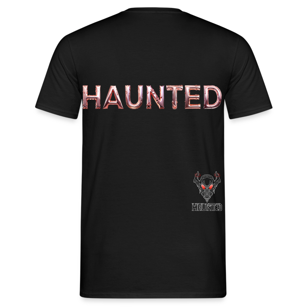 Men T-Shirt Rose Gold Radiance - Schwarz