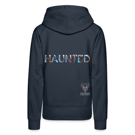 Women Hoodie Aqua Ember Elixir - Navy
