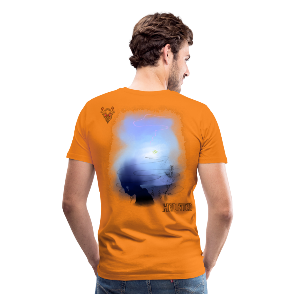 Man T-Shirt Fading - Orange