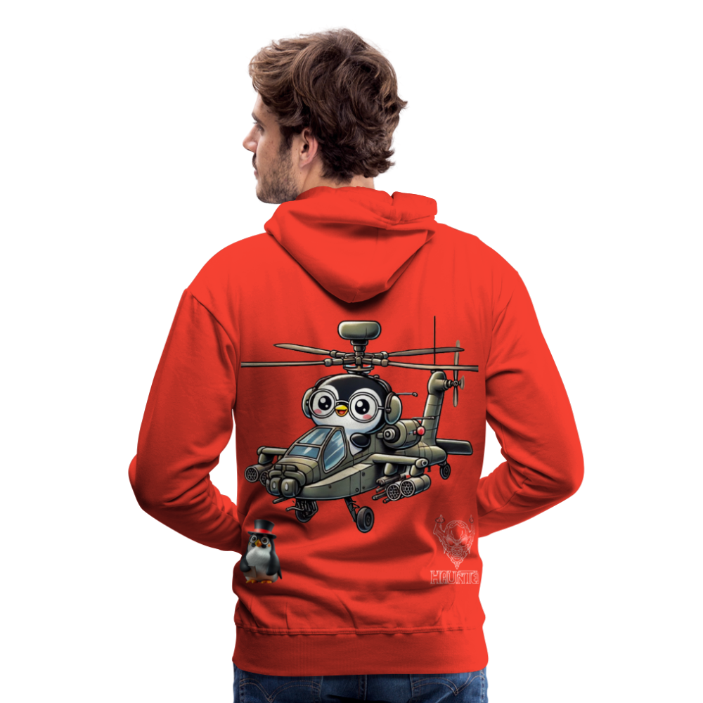 Men Hoodie KasPenguin in Apache - Rot