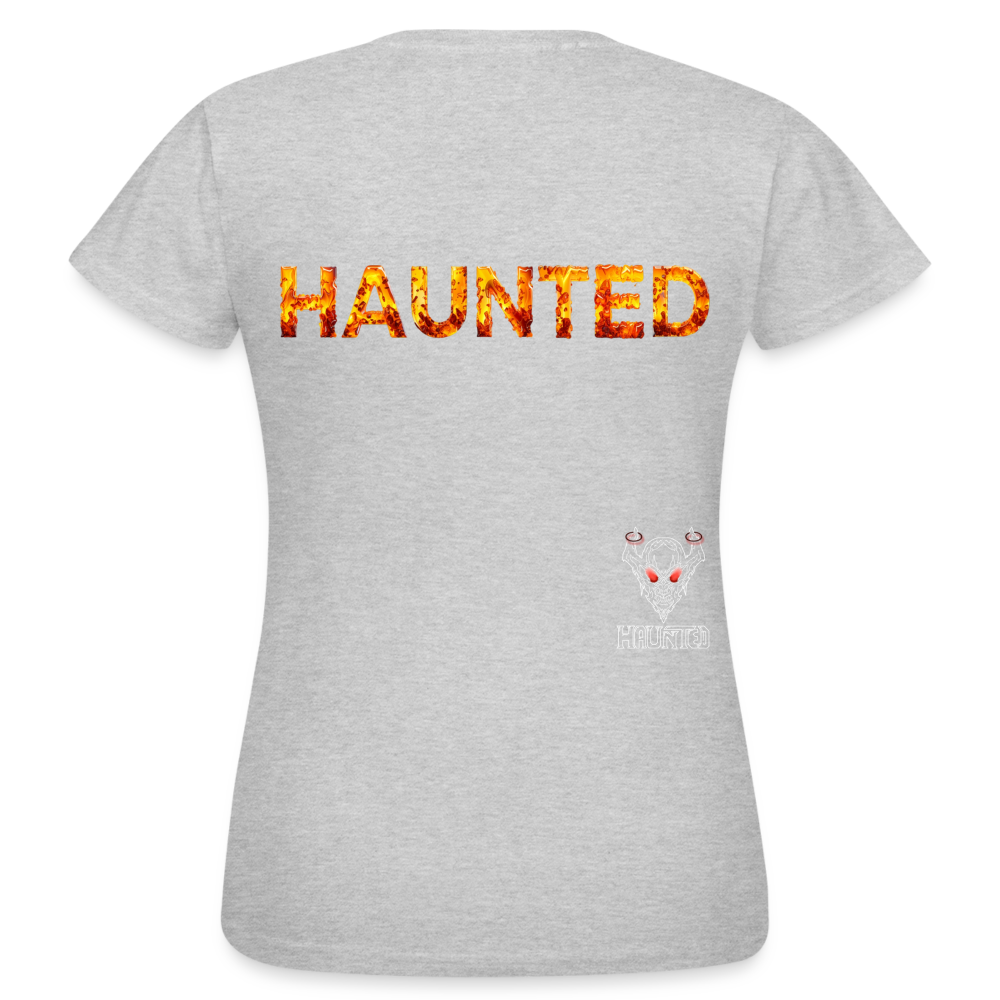 Women T-Shirt Amber Flame Essence - Grau meliert