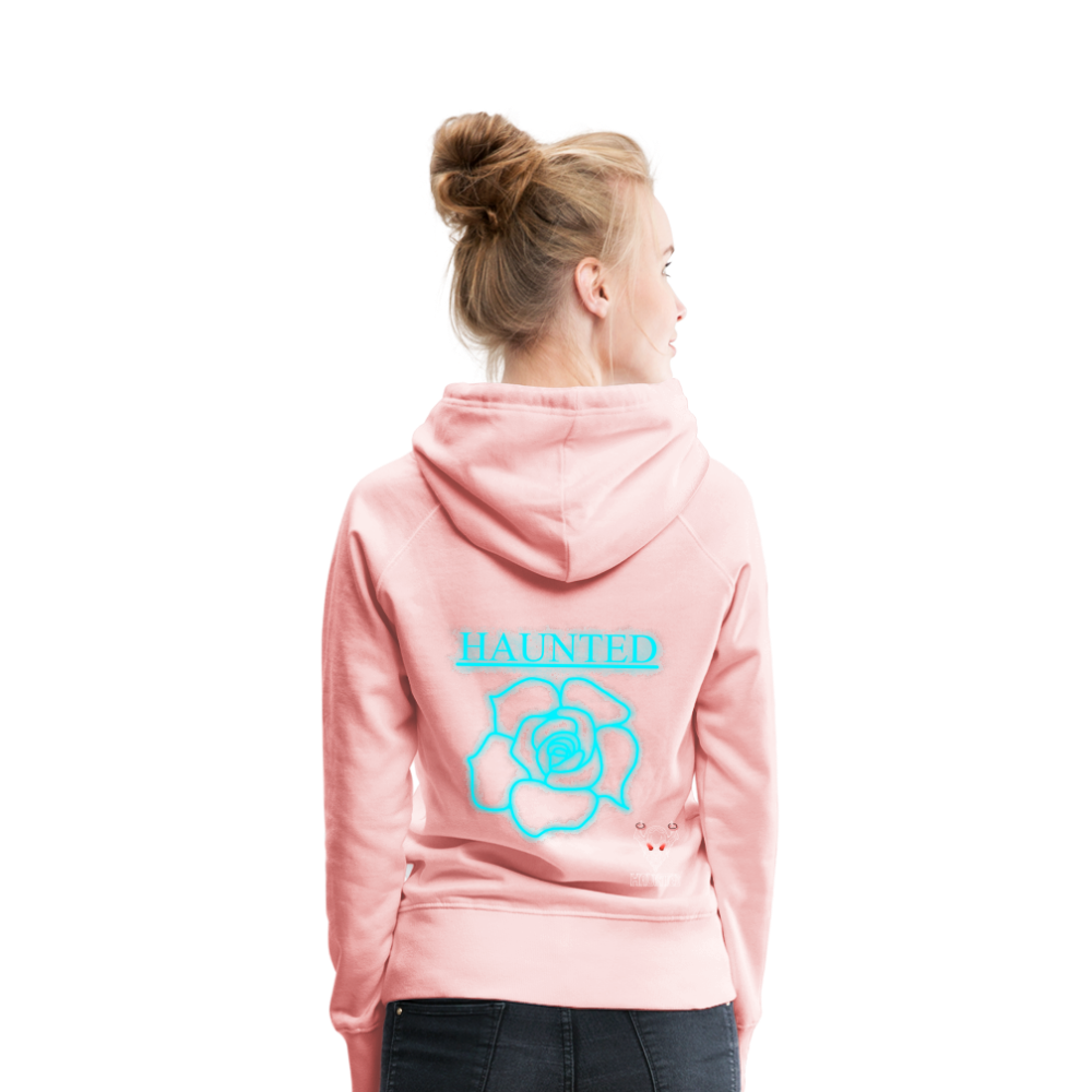 Women Hoodie Original Neon Rose - Kristallrosa