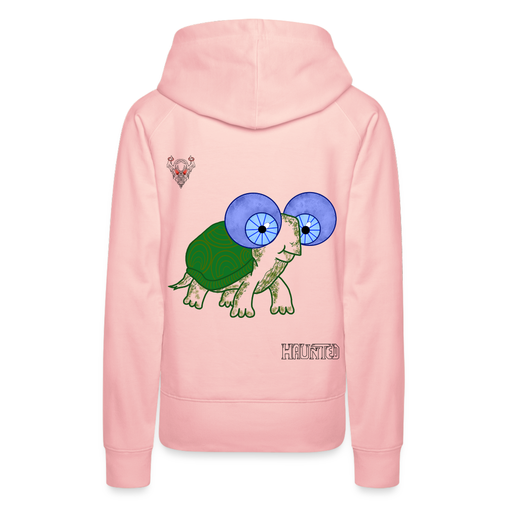 Woman Hoodie Turtle - Kristallrosa