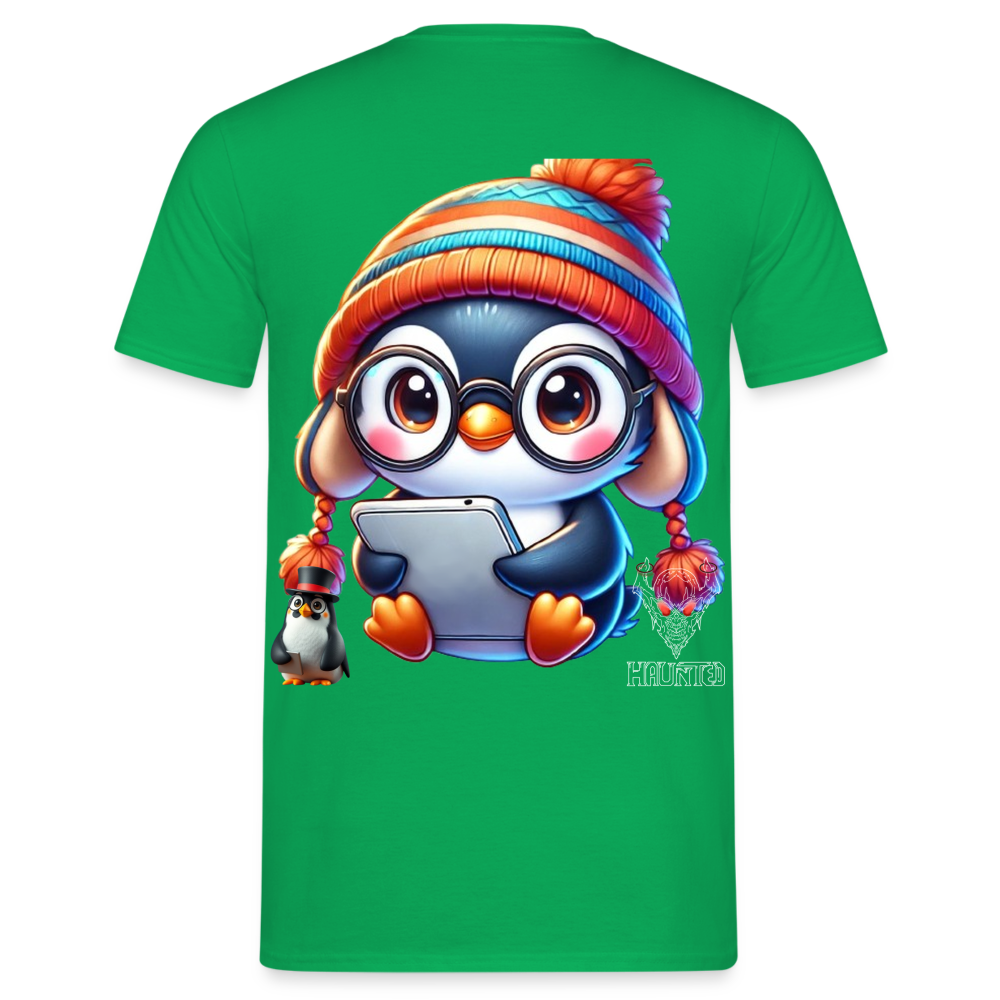 Men T-Shirt KasPenguin with Pad - Kelly Green