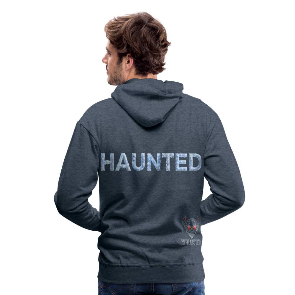 Men Hoodie Arctic Chill Mist - Jeansblau