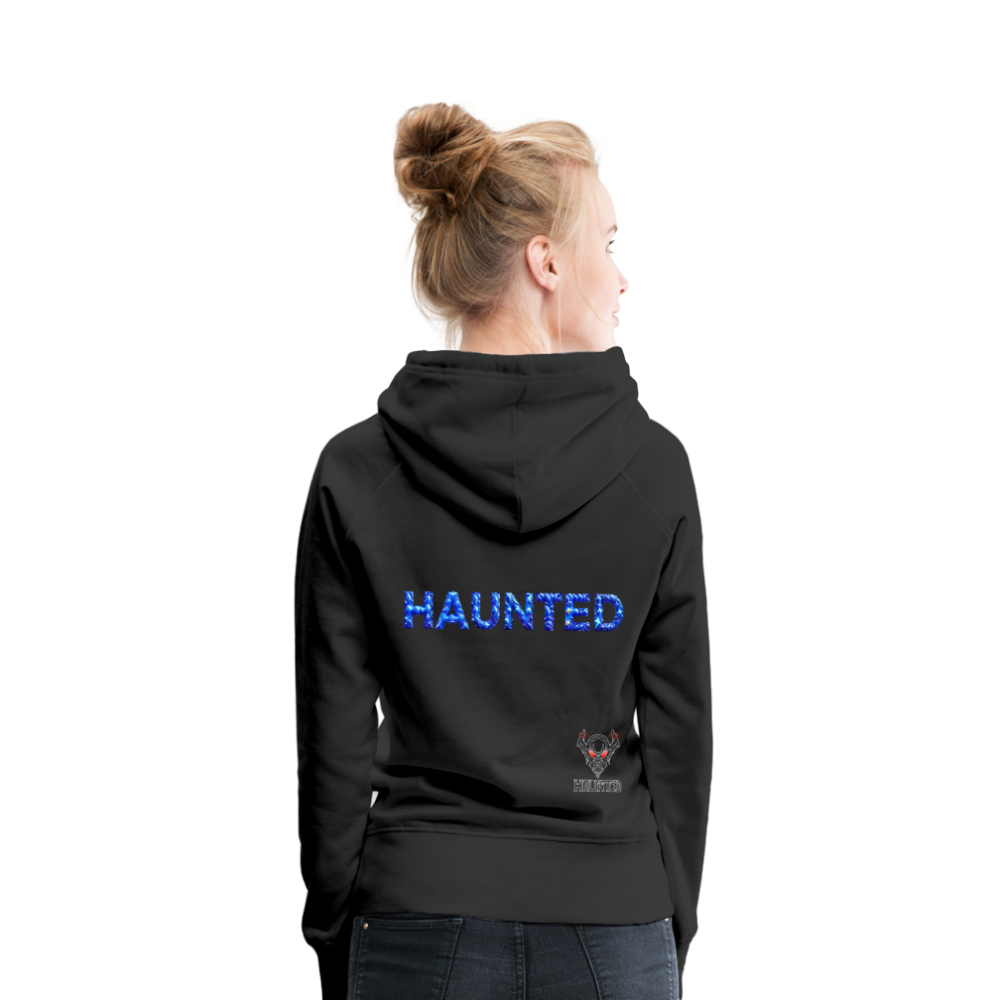 Women Hoodie Sapphire Night Glow - Schwarz