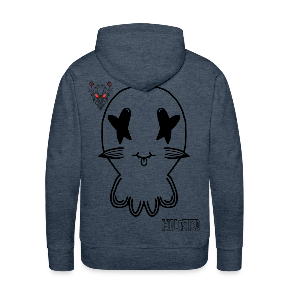 Man Hoodie Ghost No Doodle Dark - Jeansblau