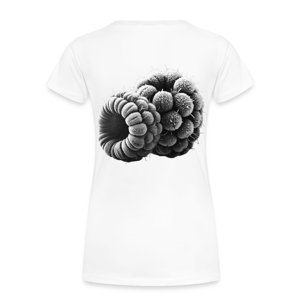 Women T-Shirt Frozen Berries - Weiß
