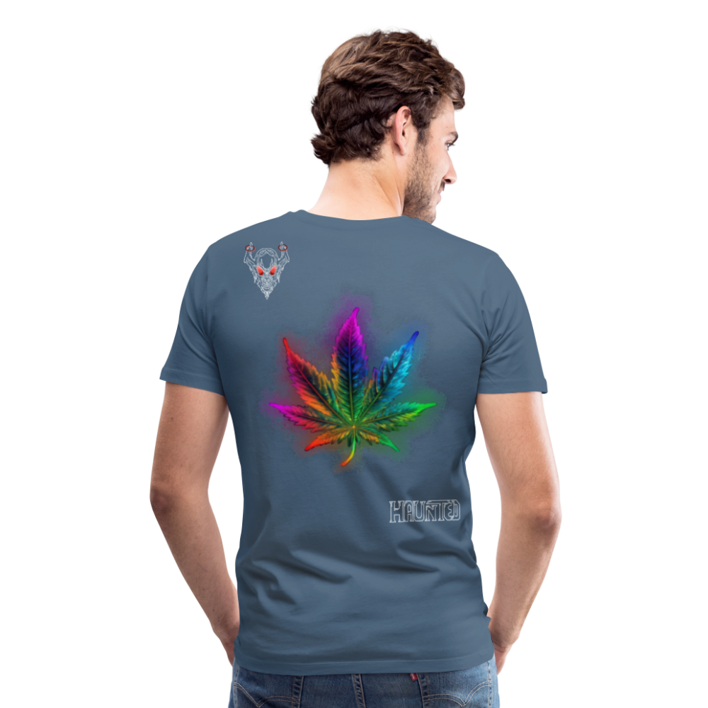 Man T-Shirt La Bonne Beuh - Blaugrau