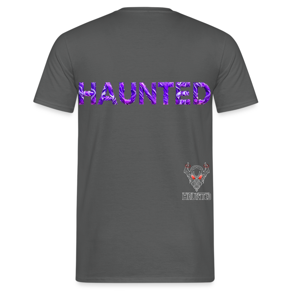 Men T-Shirt Violet Whispers Essence - Anthrazit