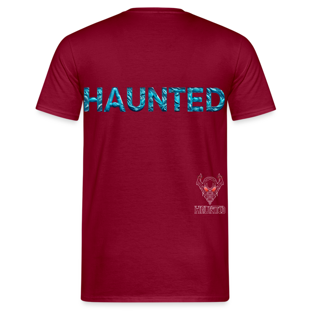 Men T-Shirt Aqua Depth Elixir - Ziegelrot