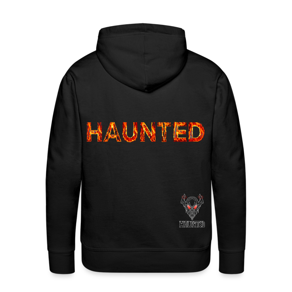 Men Hoodie Blazing Ember Fury - Schwarz