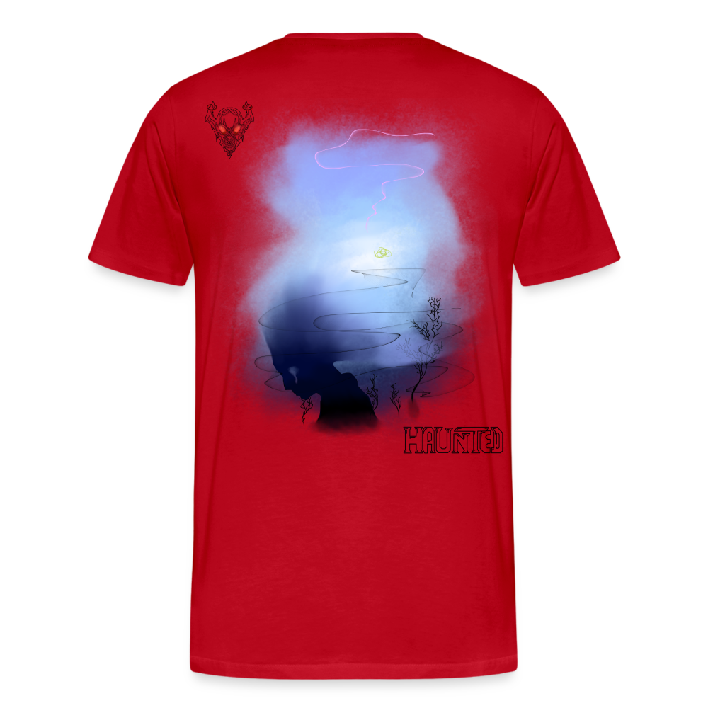 Man T-Shirt Fading - Rot