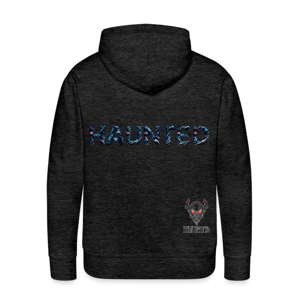 Men Hoodie Abyssal Coral Glow - Anthrazit