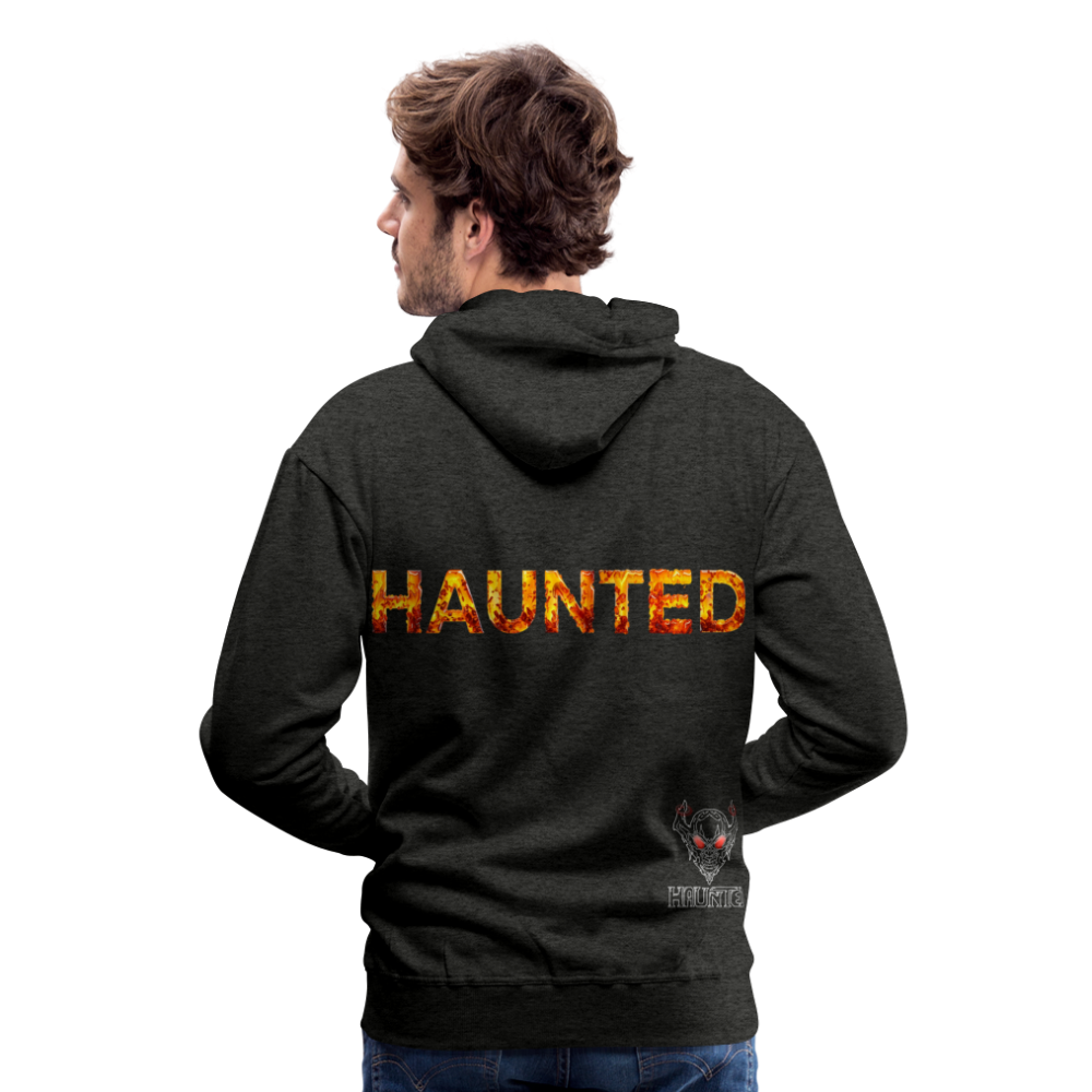 Men Hoodie Amber Flame Essence - Anthrazit