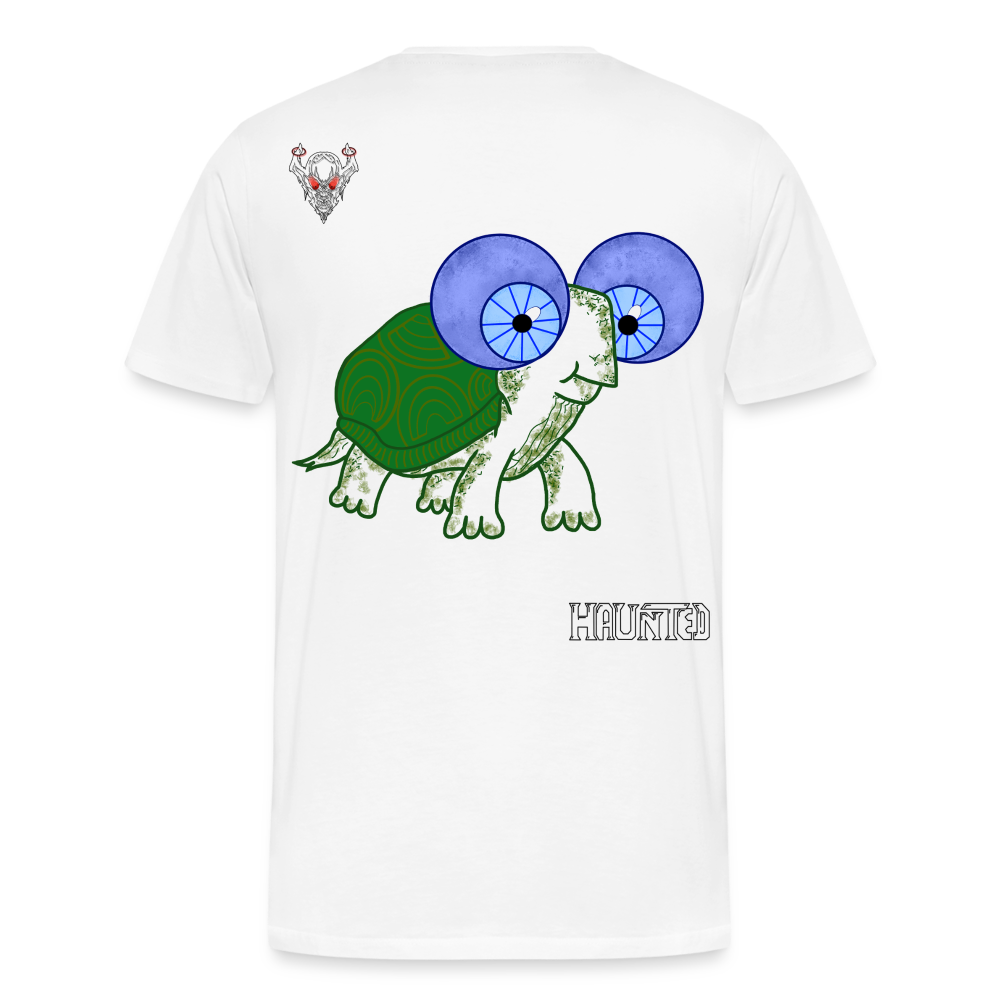 Man T-Shirt Turtle - Weiß