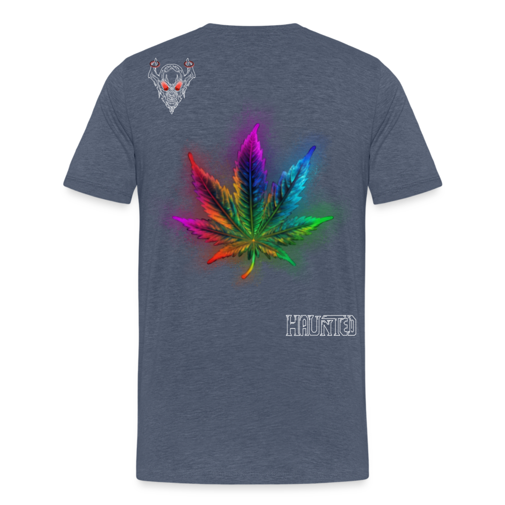 Man T-Shirt La Bonne Beuh - Blau meliert