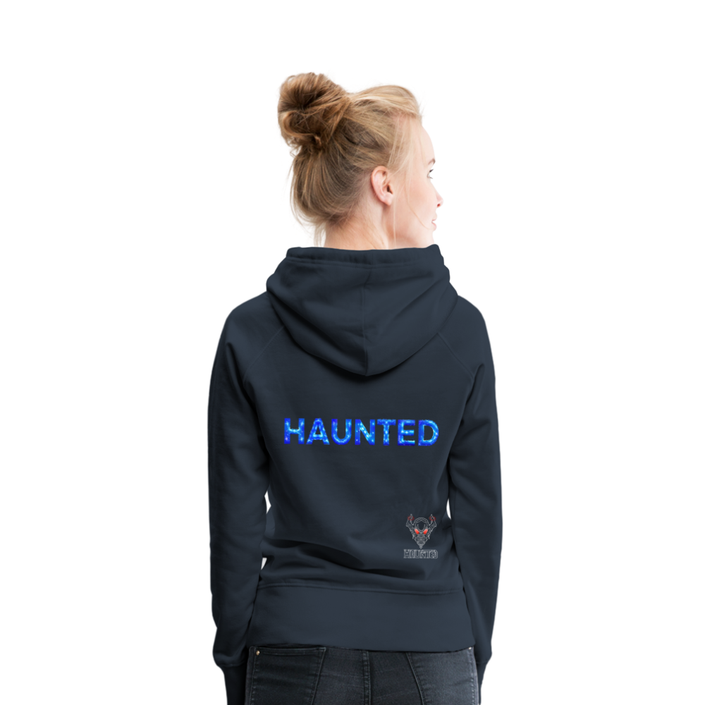 Women Hoodie Stellar Pulse Elixir - Navy