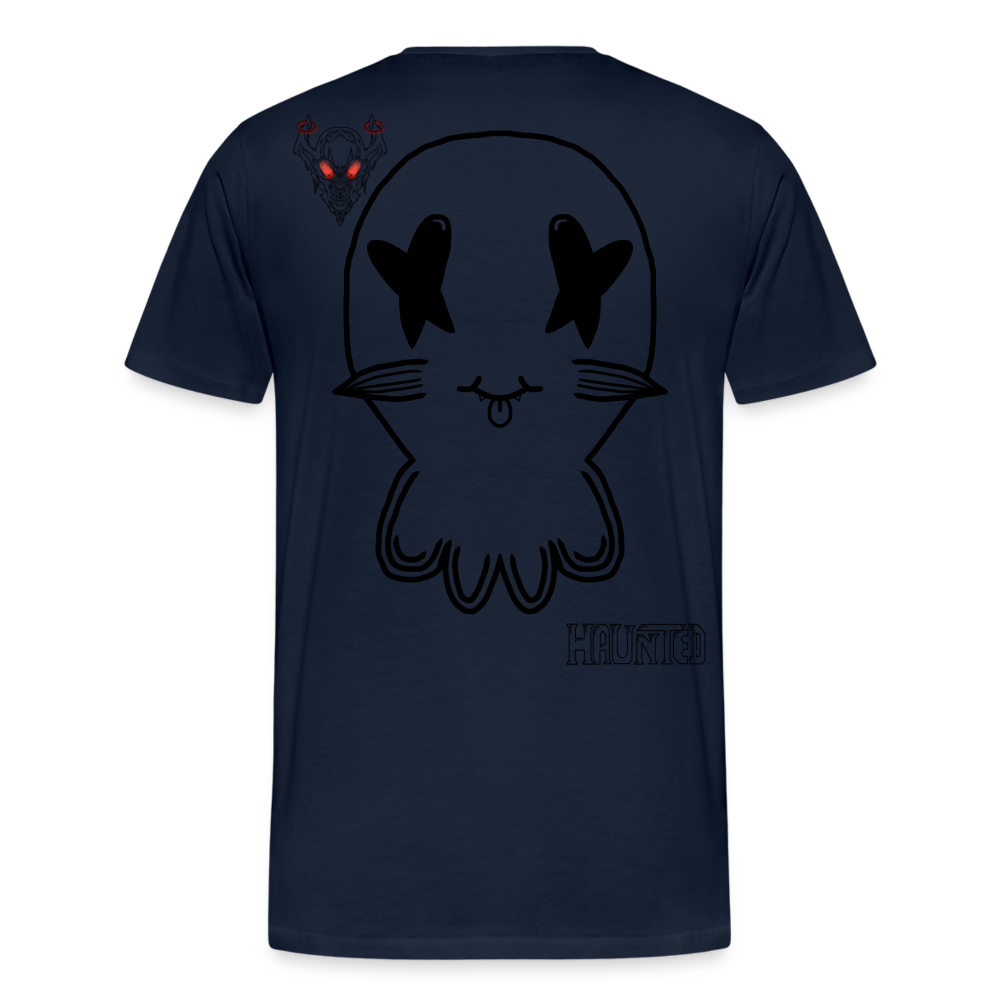 Man T-Shirt Ghost No Doodle Dark - Navy