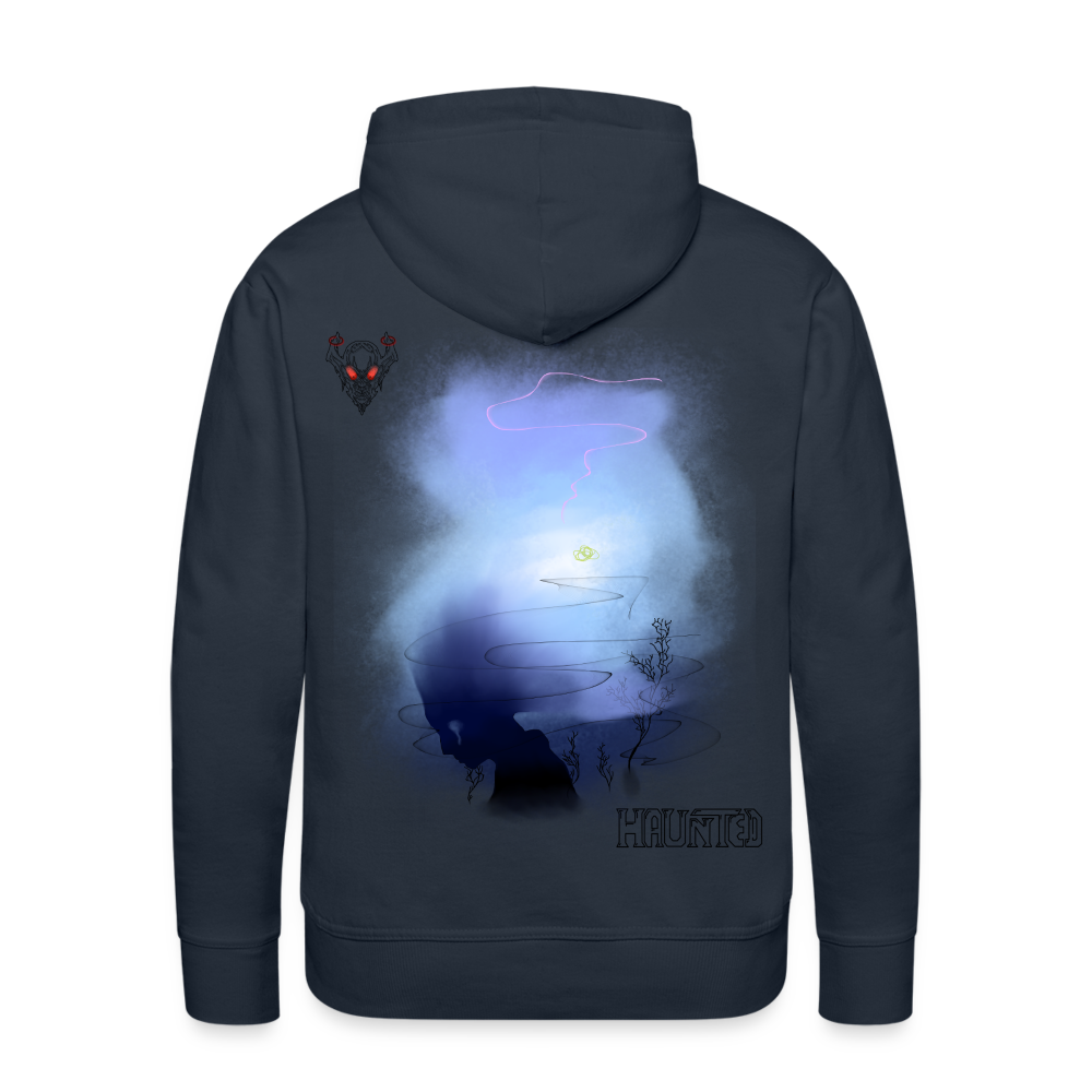 Men Hoodie Drowning - Navy