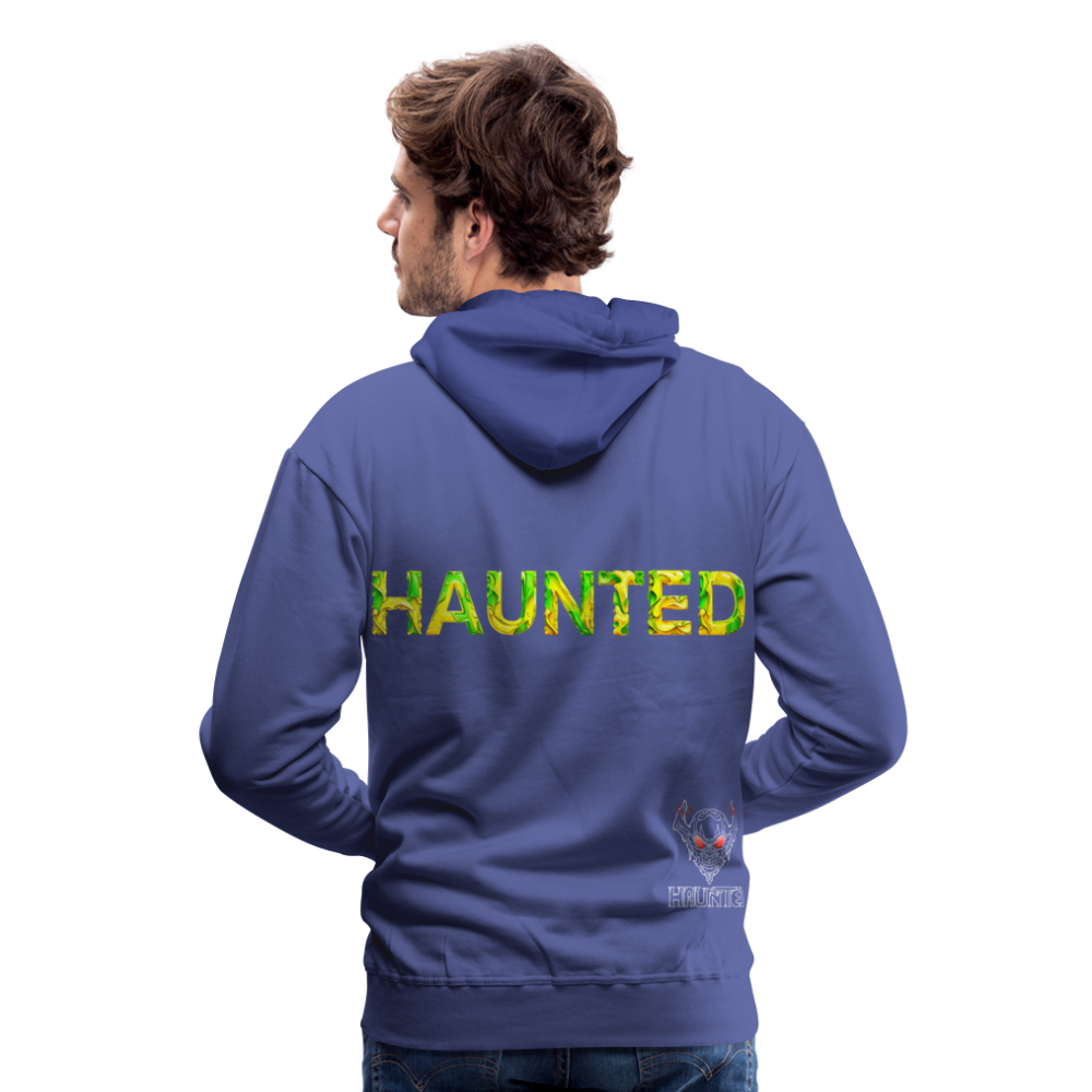 Men Hoodie Citrus Jungle Splash - Königsblau