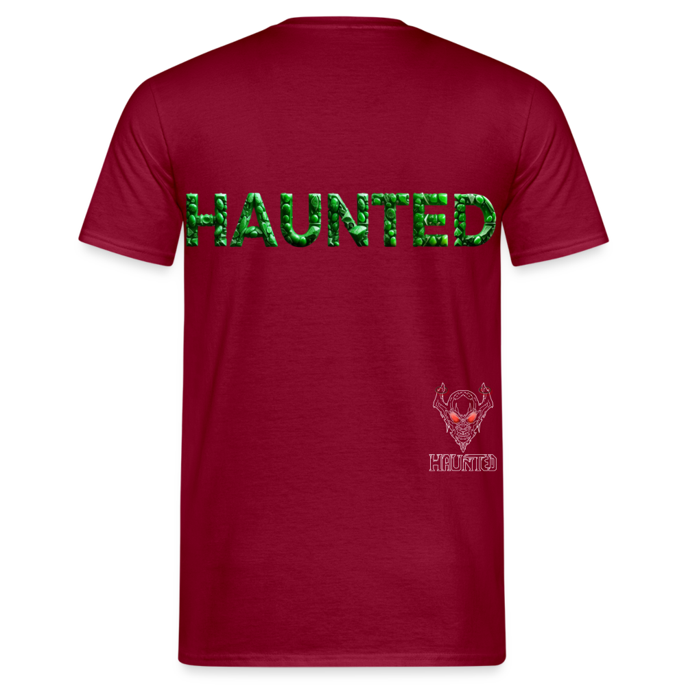 Men T-Shirt Emerald Gem Elixir - Ziegelrot
