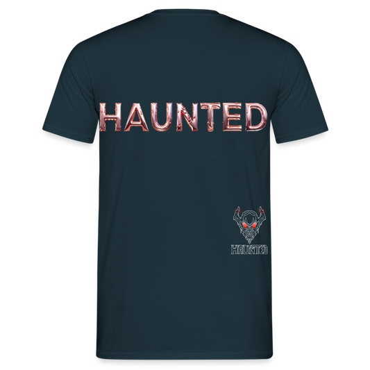 Men T-Shirt Rose Gold Radiance - Navy