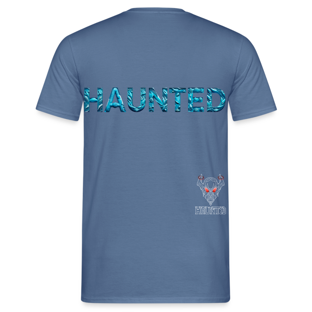 Men T-Shirt Aqua Depth Elixir - Taubenblau 