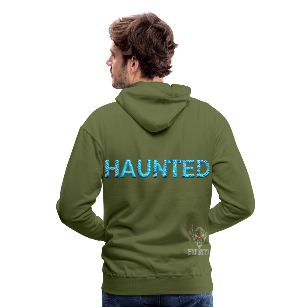 Men Hoodie Ocean Breeze Elixir - Olivgrün