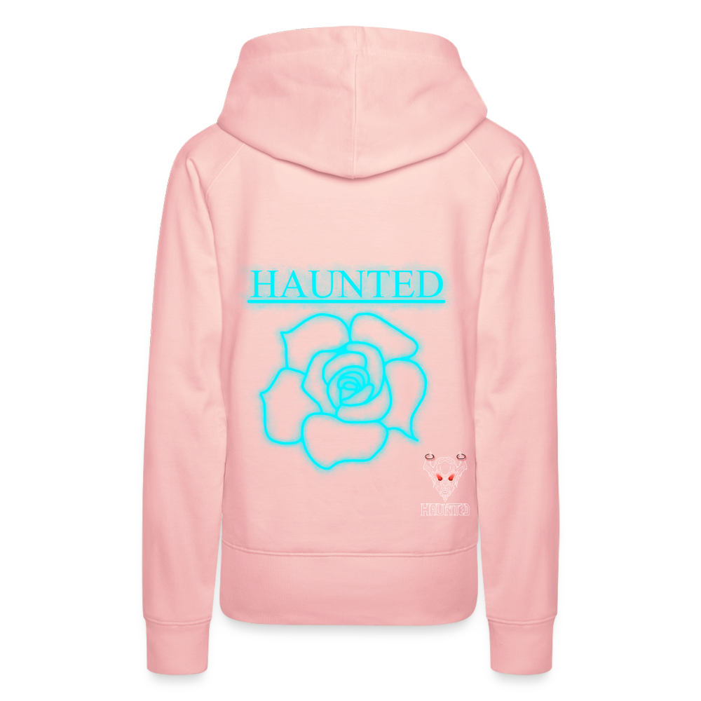 Women Hoodie Original Neon Rose - Kristallrosa