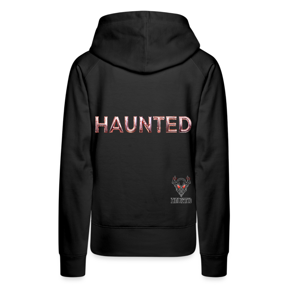Women Hoodie Rose Gold Radiance - Schwarz