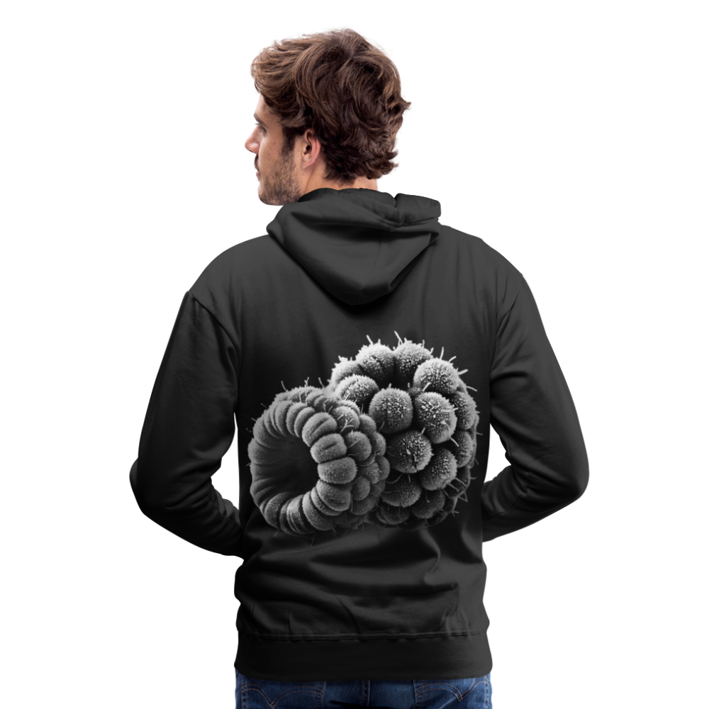 Men Hoodie Frozen Berries - Schwarz
