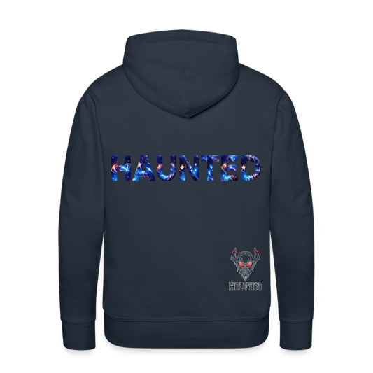 Men Hoodie Stellar Night Elixir - Navy