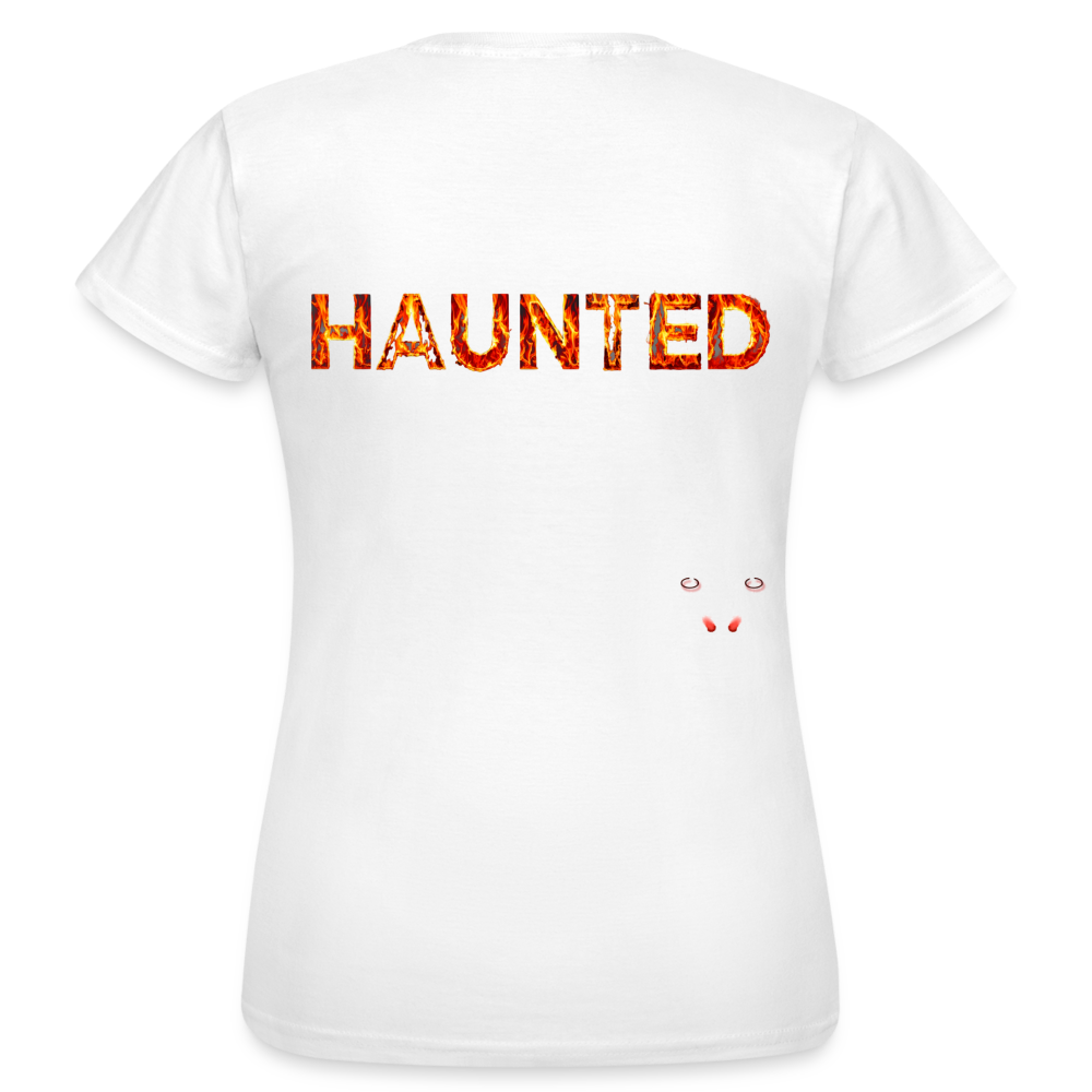 Women T-Shirt Blazing Ember Fury - Weiß