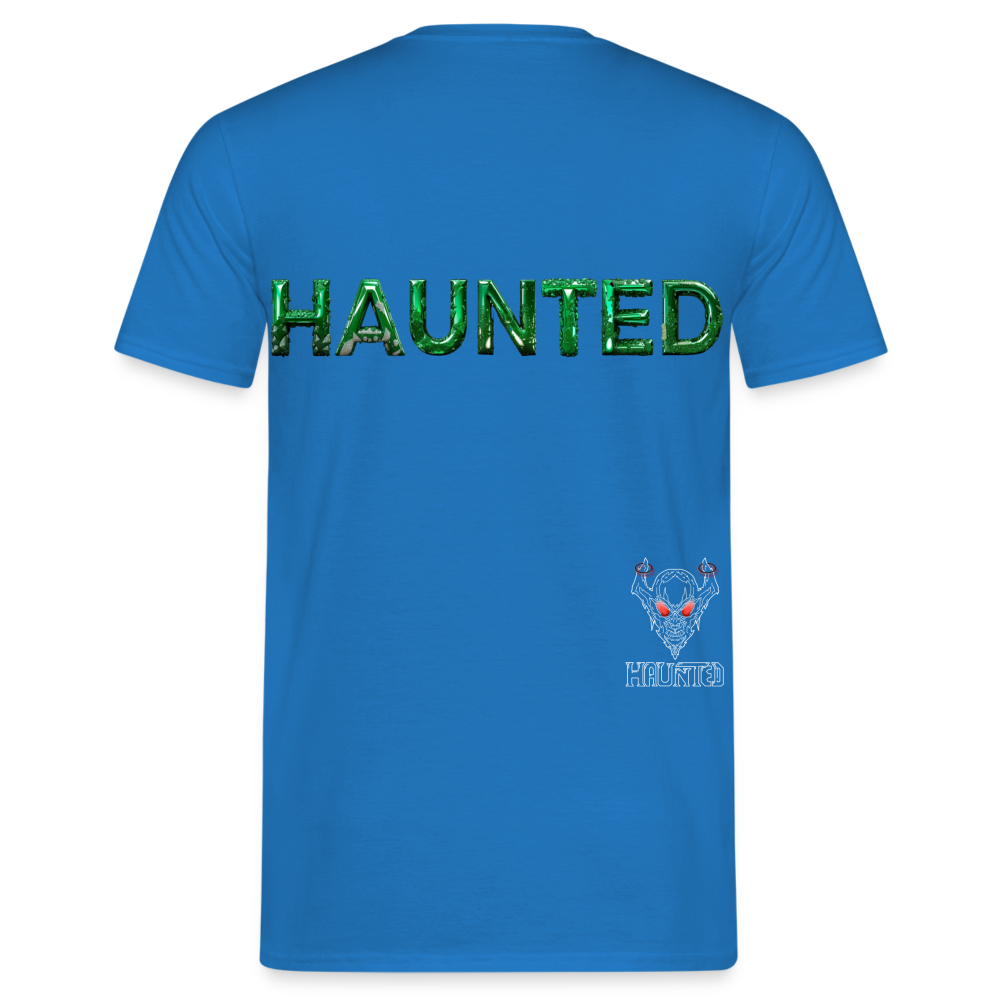 Men T-Shirt Mystic Emerald Dew - Royalblau