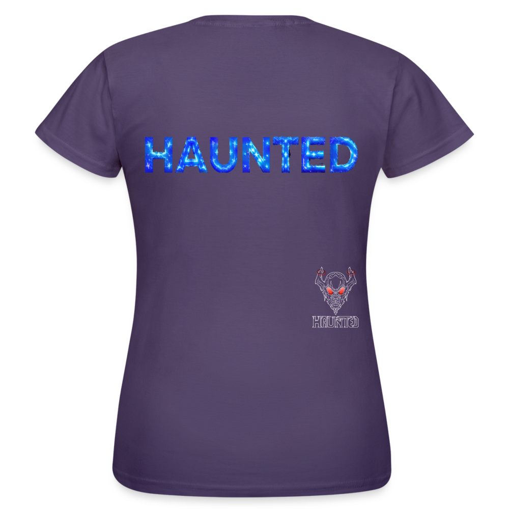 Women T-Shirt Stellar Pulse Elixir - Dunkellila