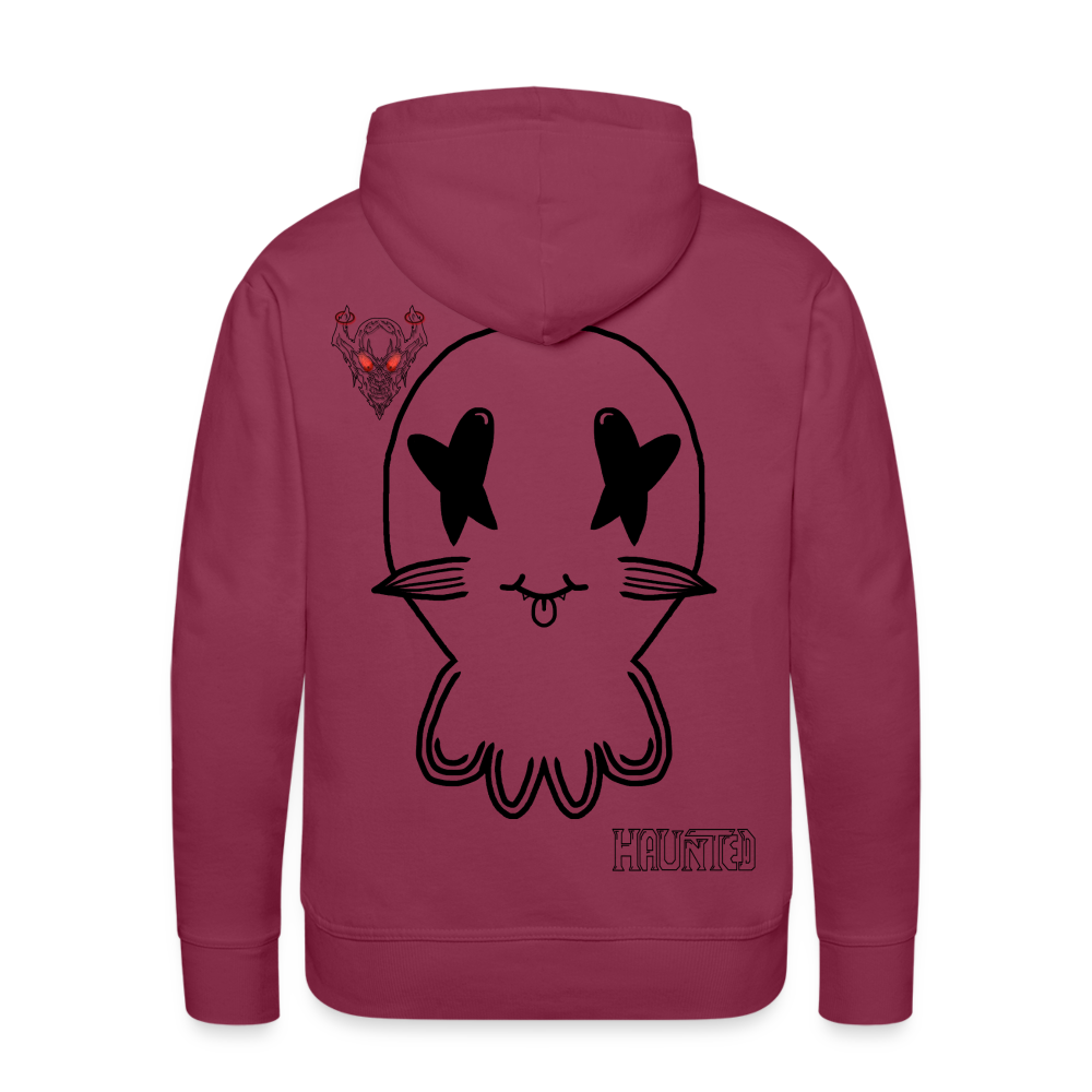 Man Hoodie Ghost No Doodle Dark - Bordeaux