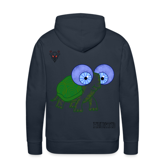Men Hoodie Turtle - Navy