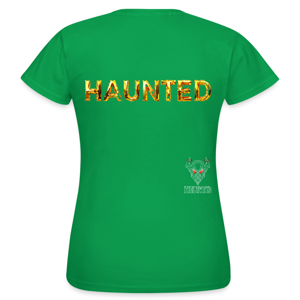 Women T-Shirt Molten Gold Luxe - Kelly Green