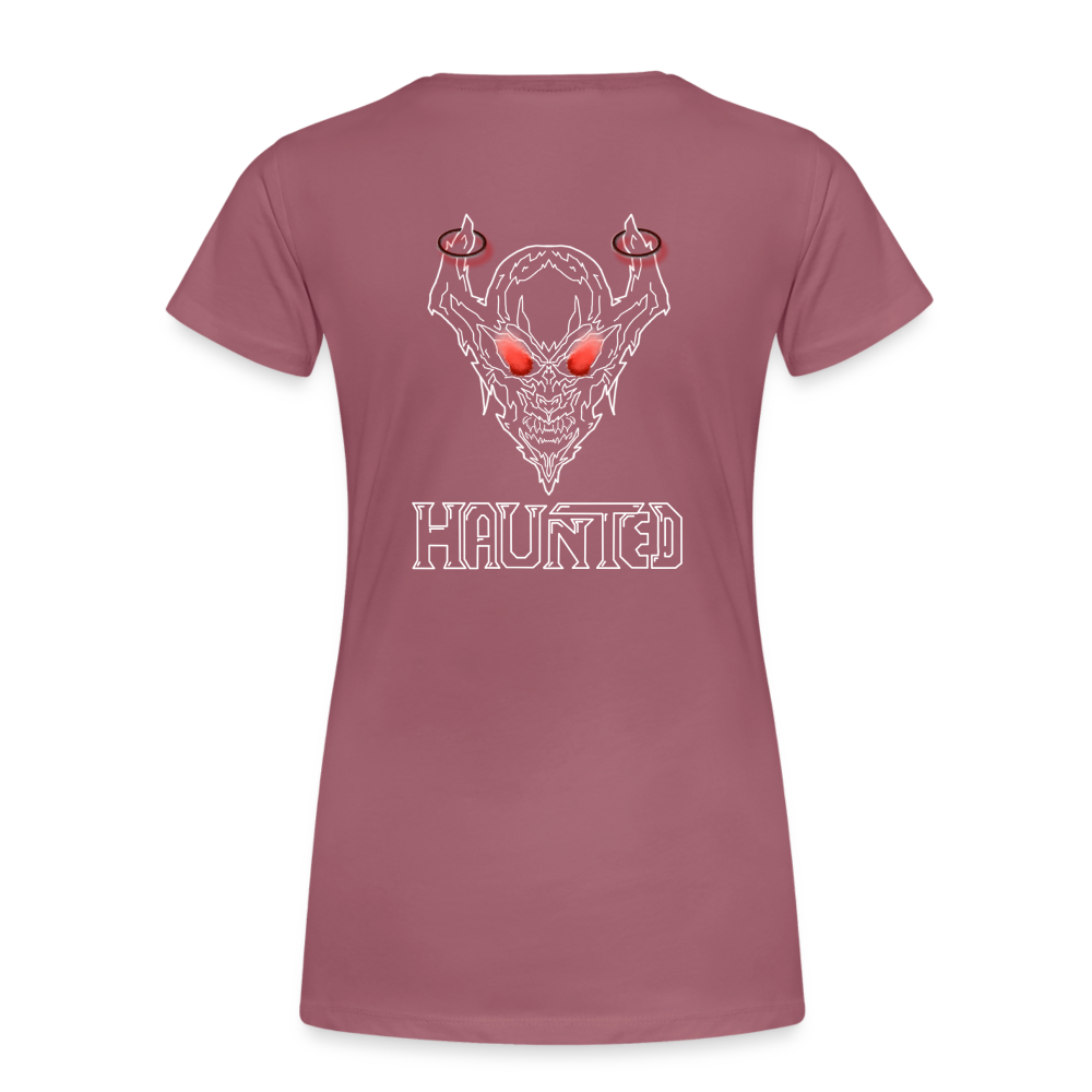 Women T-Shirt Deamon White - Malve
